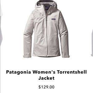 Women’s patagonia rain coat!
